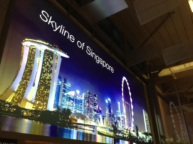airport, advertising, singapore, changi, advertisement, board, display, advertise, billboard, billboard, billboard, billboard, billboard, billboard. How to audit out of home advertising site quality before you buy