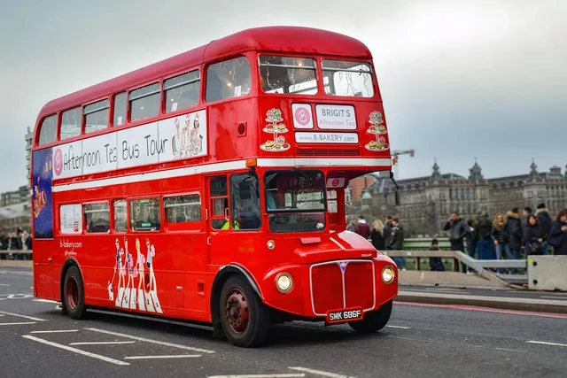 bus, red bus, london, england, vehicle, bus, bus, bus, bus, bus, red bus. OOH advertising for small businesses: UK options and costs