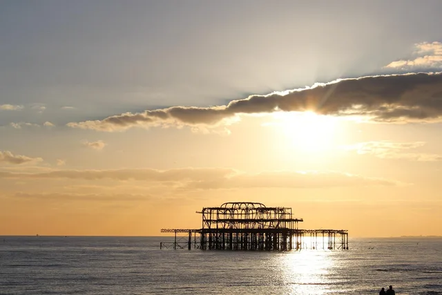 brighton, beach, pier, tourism, paradise, ocean, travel, vacation, holiday, tourist, female, traveler, nature, brighton, brighton, brighton, brighton, brighton. Seasonal OOH in Brighton, Edinburgh and Liverpool tourism economies