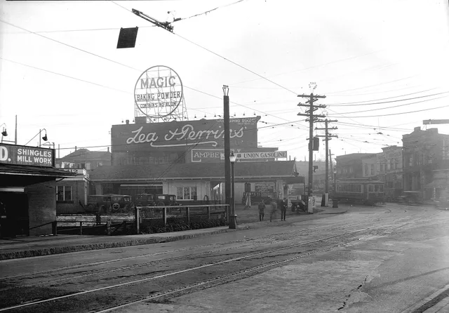 Vancouver . Taken for Duker and Shaw Ltd., billboard advertising looking south on Granville at south end of Granville Bridge at 4th. Eight criteria for an out of home advertising product comparison