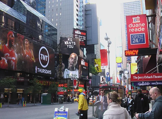 usa, new york city, nyc, broadway, time square, broadway, broadway, broadway, broadway, time square, time square, time square, time square, time square. Why out of home advertising tools and providers need a buying framework