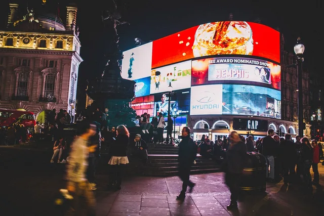 piccadilly circus, people, crowd, busy, city, urban, billboards, lights, dark, night, london, piccadilly circus, piccadilly circus, piccadilly circus, piccadilly circus, piccadilly circus, billboards, london, london. UK out of home advertising: sources, screens and data rules
